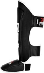 Rex Sports Shin Guards for Muay Thai, Kickboxing, MMA Fighting and Training, Instep Leg Protector Foam Pads for Martial Arts, Sparring, Protective Gear for BJJ and Boxing - Image 7