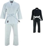 Rex Sports Karate Suit GI Aikido Training Lightweight for Kids & Adults Martial Arts Uniform with Belt - Image 2