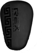Rex Sports Boxing Pads Focus Mitts, Rexene Leather Curved Hand Pad with Adjustable Strap, Hook and Jab Hand Strike Shield for MMA - Image 2