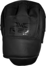 Rex Sports Boxing Pads Focus Mitts, Rexene Leather Curved Hand Pad with Adjustable Strap, Hook and Jab Hand Strike Shield for MMA - Image 3