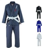 Rex Sports Brazilian Jiu Jitsu, for Men and Women BJJ Gi Grappling Kimonos Lightweight White Belt - Image 2