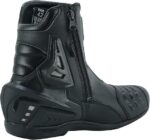PROFIRST Motorcycle Riding Boots for Men Genuine Leather Rubber Sole Sport Bikes Ankle Protective Motorcycle Shoes with Zipper TPO Protection Short Ankle - Image 6