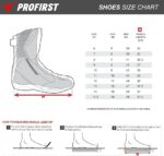 PROFIRST Motorcycle Riding Boots for Men Genuine Leather Rubber Sole Sport Bikes Ankle Protective Motorcycle Shoes with Zipper TPO Protection Short Ankle - Image 7