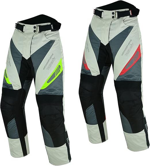 719u5IQj+0L._AC_SX522_ PROFIRST Motorbike Trouser Motorcycle Waterproof Removable Corduroy Textile Long Pants Armor Armored - Image 1