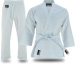 Rex Sports Karate Suit GI Aikido Training Lightweight for Kids & Adults Martial Arts Uniform with Belt - Image 6