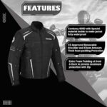 Motorbike Protective Jacket For Men Motorcycle Offroad Dirtbike Jacket CE Armored Dualsports Enduro Motorcycle Jacket - Image 2