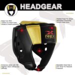 Rex Kids Headgear for Boxing, MMA Fighting and Kickboxing Training, Cheeks, Ear Protection, Headgear for Sparring, Muay Thai, Taekwondo and Karate - Image 4