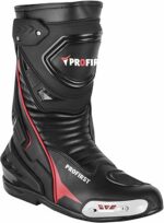 PROFIRST Water Resistant Motorcycle Riding Boots for Men Genuine Leather Sport Touring Boots with TPU Hard Protection, Reinforced Shin, and Toe Sliders - Image 5
