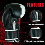Rex Sports Punching Bag Gloves, Sparring Gloves, Boxing Gloves for Boxers, Boxing Wear Boxing Gloves, Training Gloves Mitts for Sparring, Kickboxing - Image 4