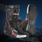 PROFIRST Water Resistant Motorcycle Riding Boots for Men Genuine Leather Sport Touring Boots with TPU Hard Protection, Reinforced Shin, and Toe Sliders - Image 3